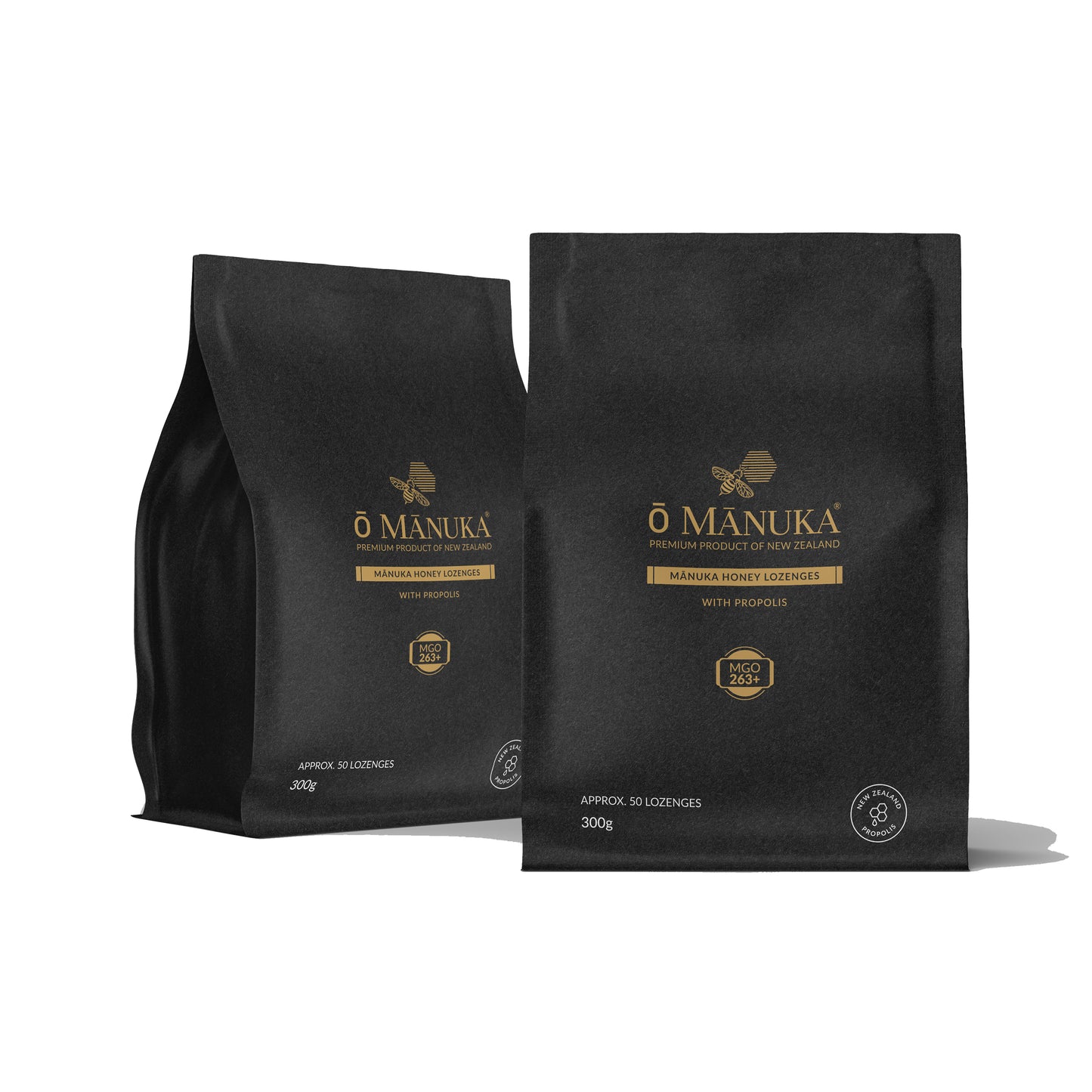 Ō MĀNUKA Mānuka Honey Lozenges with Propolis MGO 263+ 300g