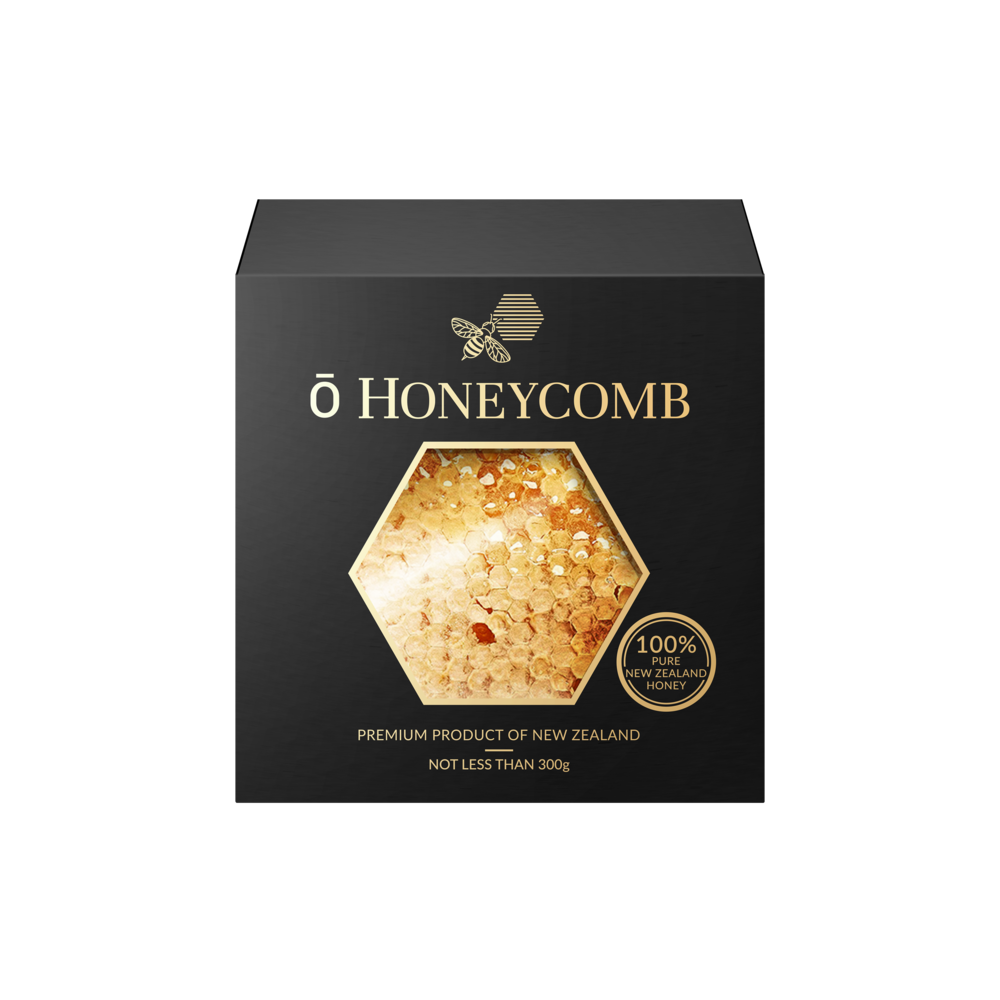 Ō HONEYCOMB COMB HONEY 300g+