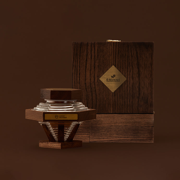 ‎Ō MĀNUKA Mānuka Honey Premium Reserve Grand Cru UMF 32+ / MGO 1800+ 250g