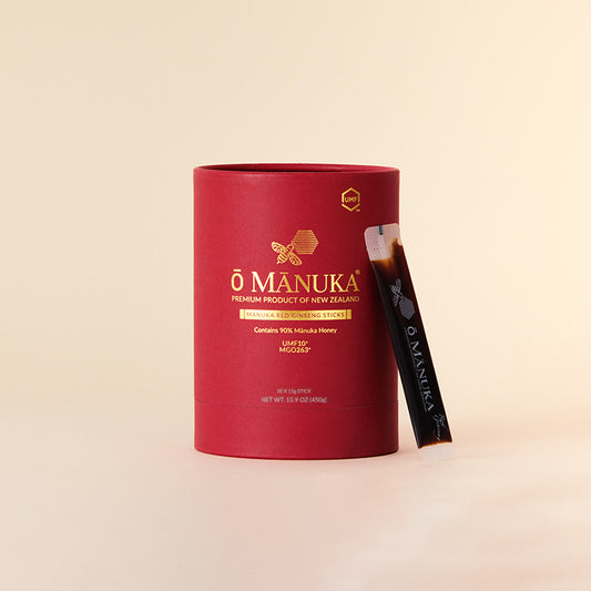 ‎Ō MĀNUKA Mānuka Honey Red Ginseng Sticks UMF 10+ / MGO 263+ 450g