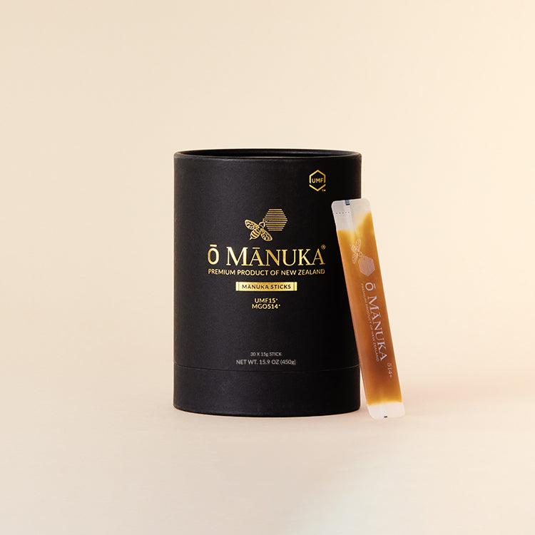 ‎Ō MĀNUKA Mānuka Honey Sticks UMF 15+ / MGO 514+ 450g