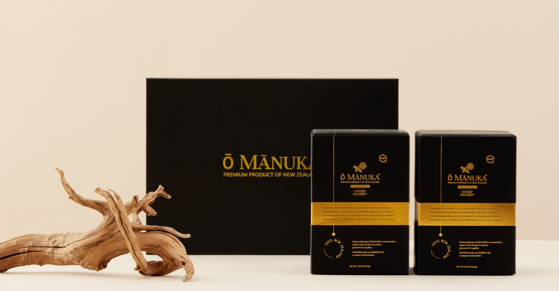 食品 Ō MĀNUKA ニュージーランド産 コムハニー ギフトセット